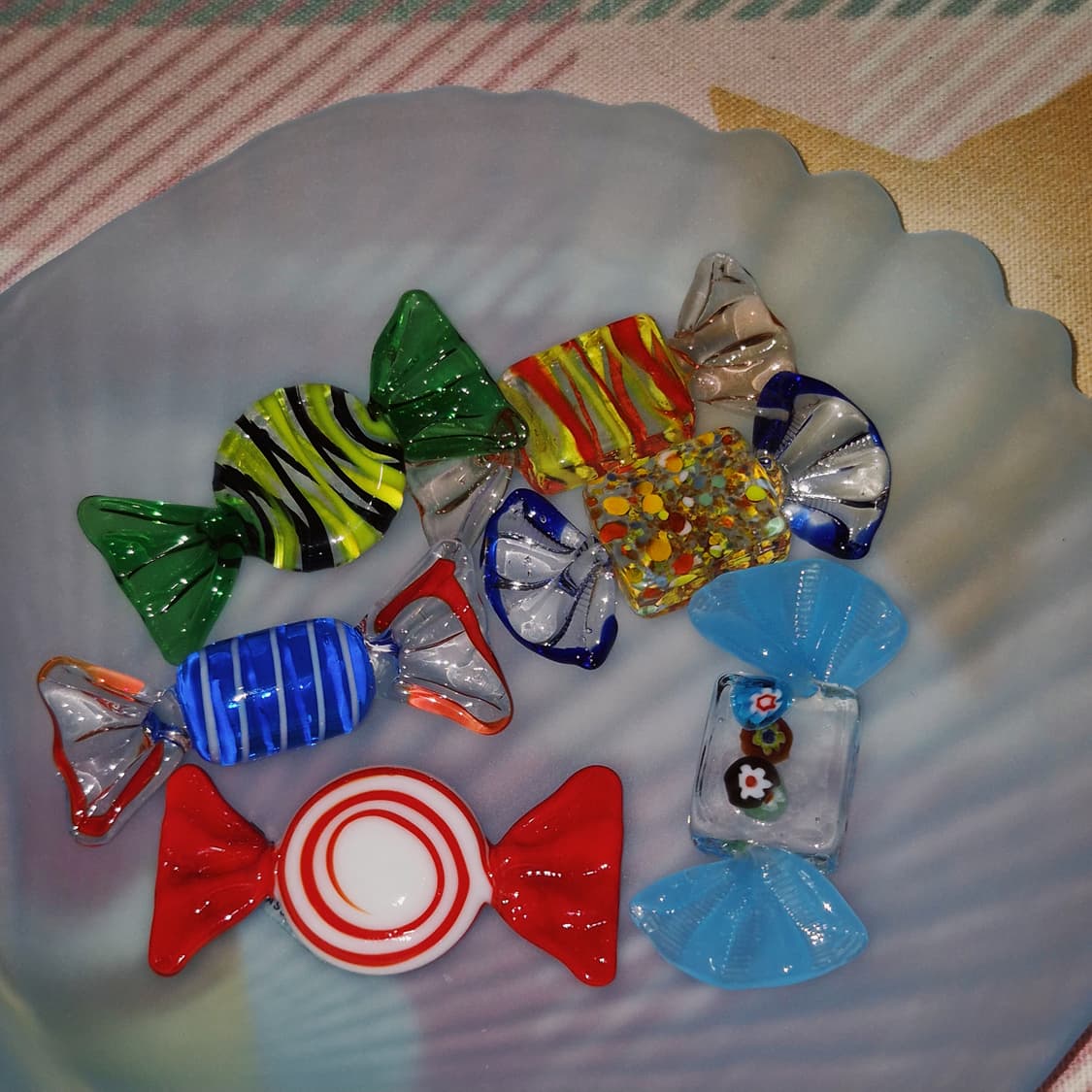 80s 이탈리아 무라노 핸드블로운 빅 캔디 세트 상품이미지6