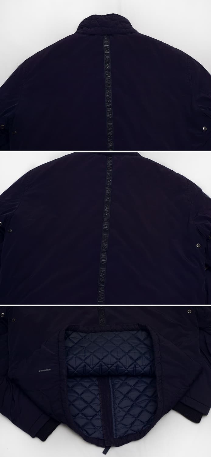 아르마니 (AJ) 더블페이스 집업 패디드 봄버 자켓 (52 / 100) 상품이미지5