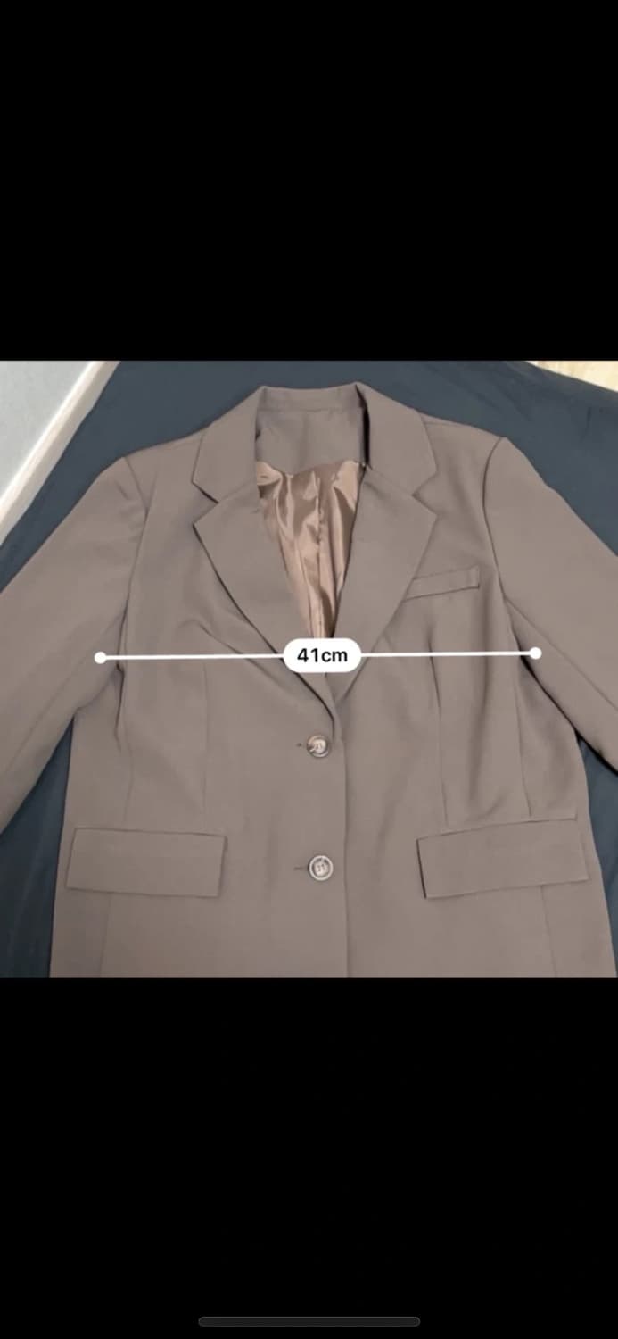 블랙업 블레이저 자켓 브라운 상품이미지4