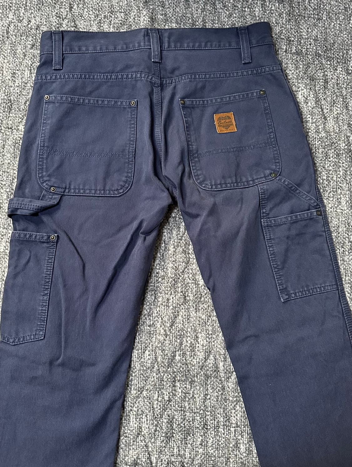 칼하트 네이비색 워크 팬츠 상품이미지3