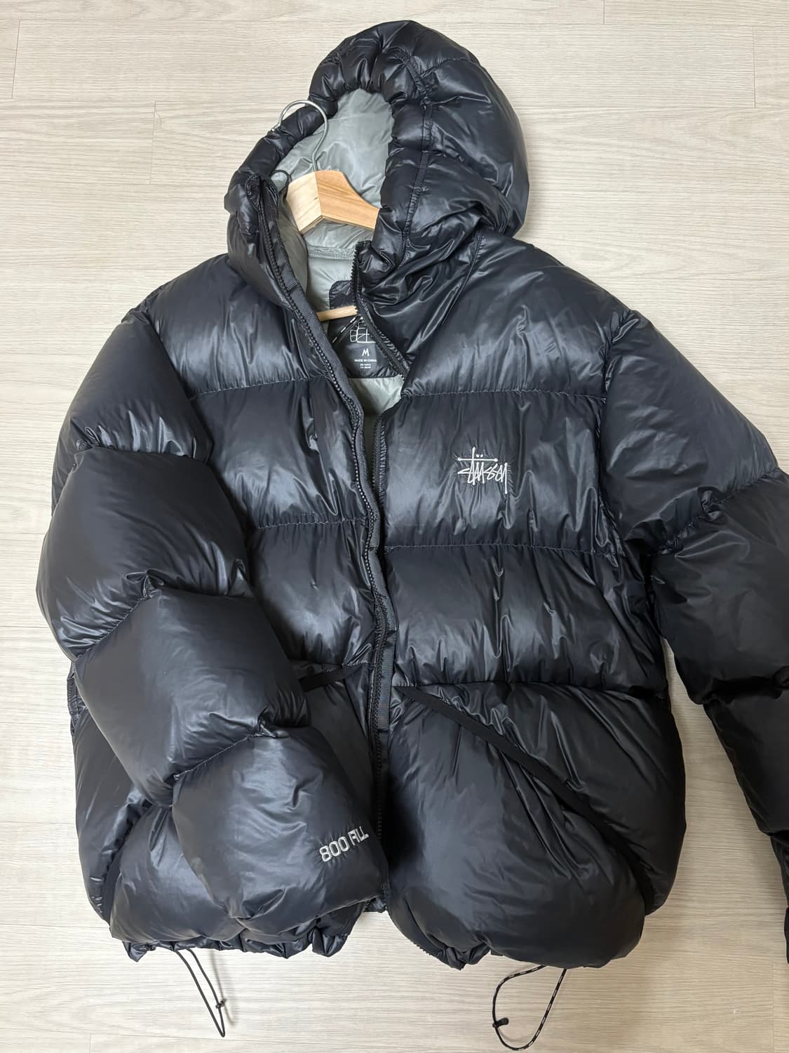 스투시 마이크로 립스탑 팬텀 블랙 M 상품이미지2