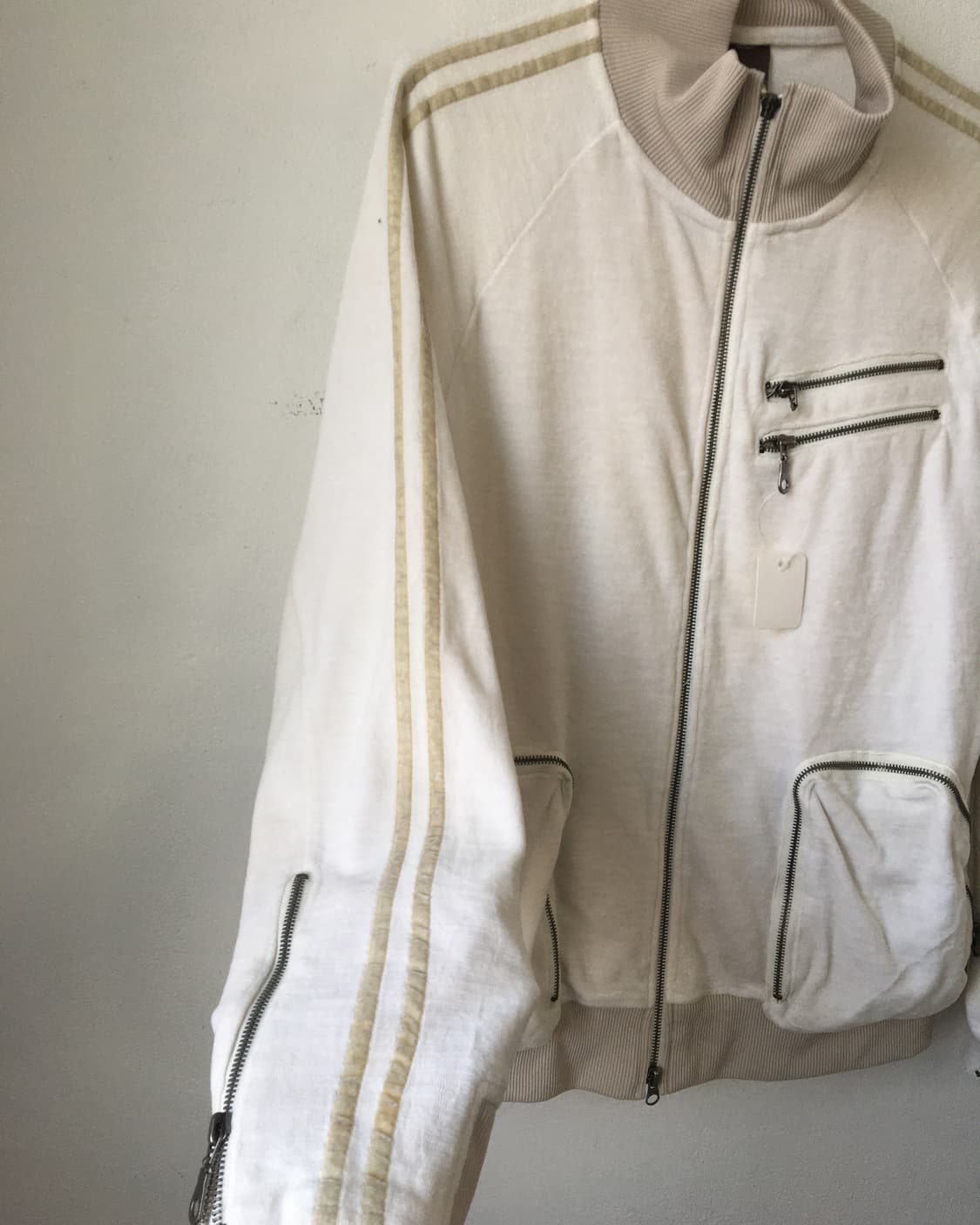 Velour high neck zip up 상품이미지7