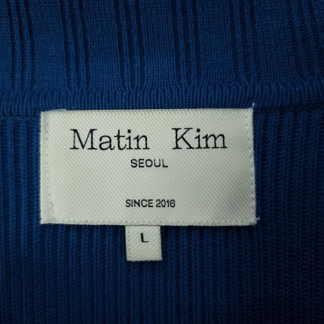 [마뗑킴] 빅로고 빈티지 스펠 포인트 니트 가디건 니트 집업 M20069 상품이미지8