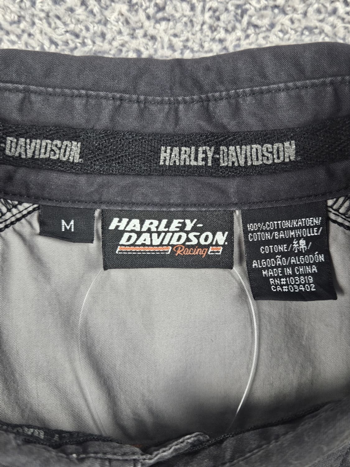 할리데이비슨 스크리밍 이글 퍼포먼스 파츠 셔츠 ( M ) / 10475 상품이미지8