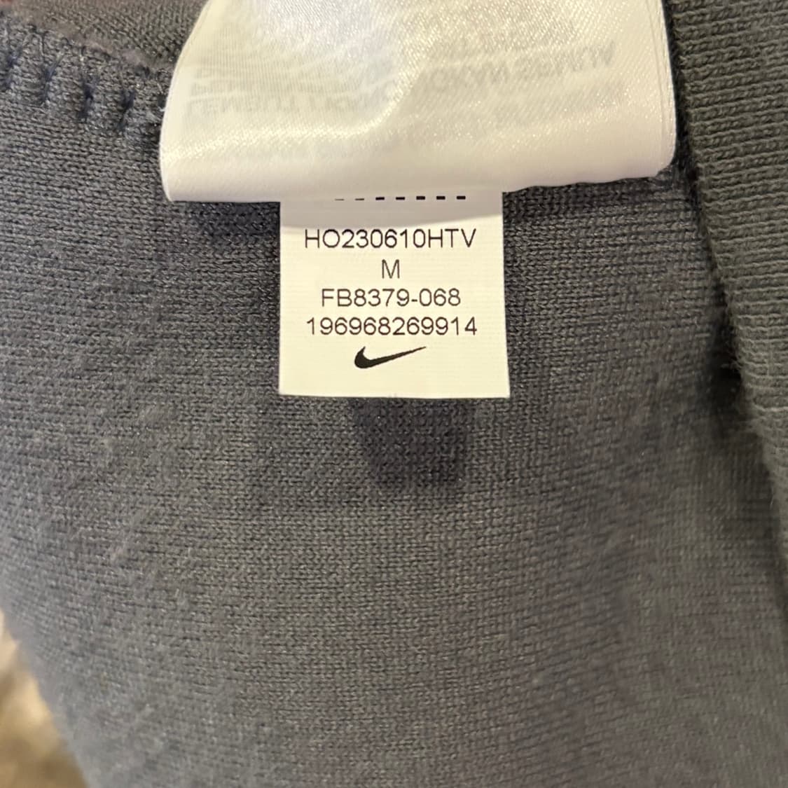 나이키 그레이 플리스 스웻셔츠 상품이미지7