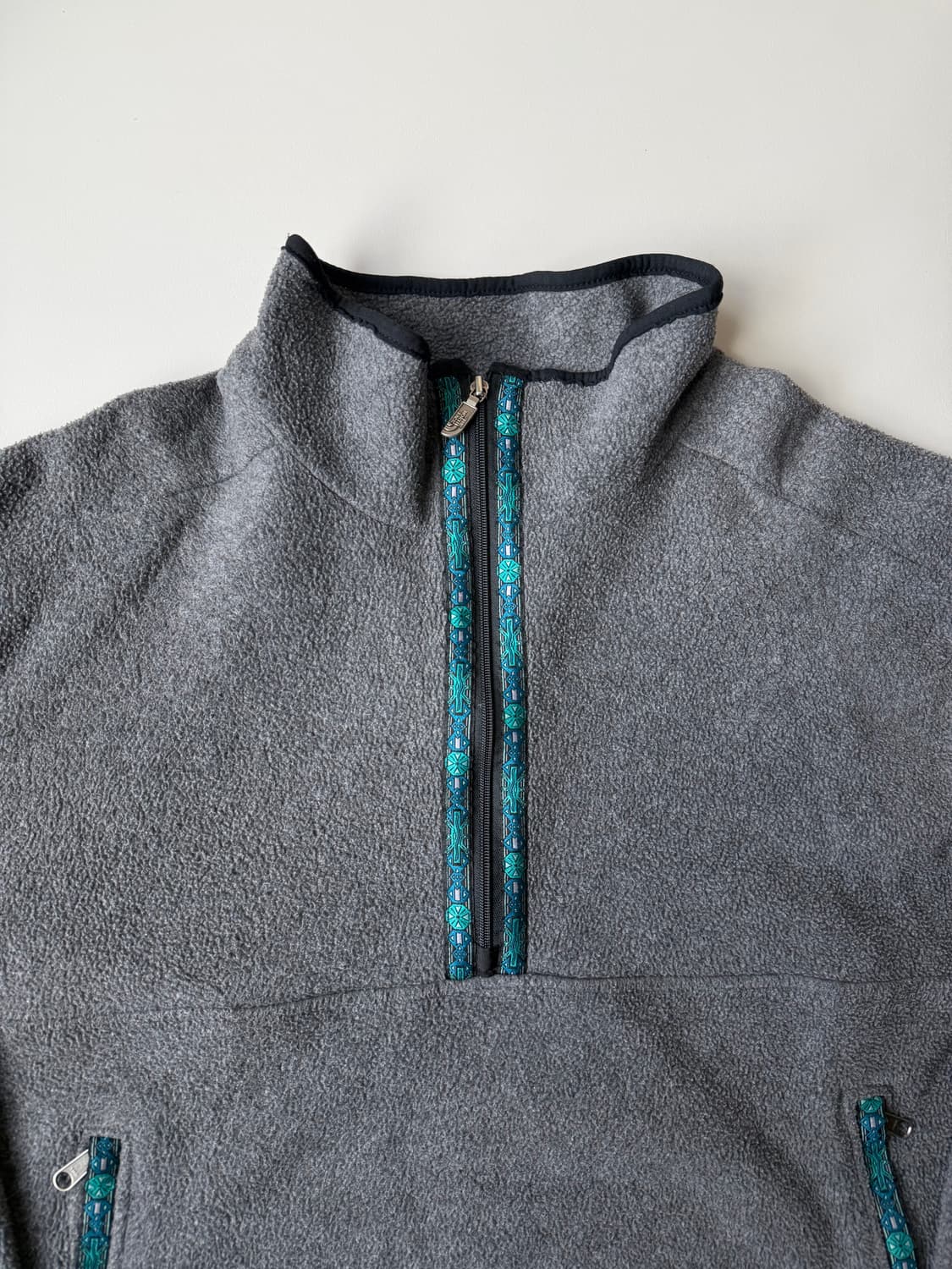 90s 노스페이스 플리스 풀오버 USA made 상품이미지3