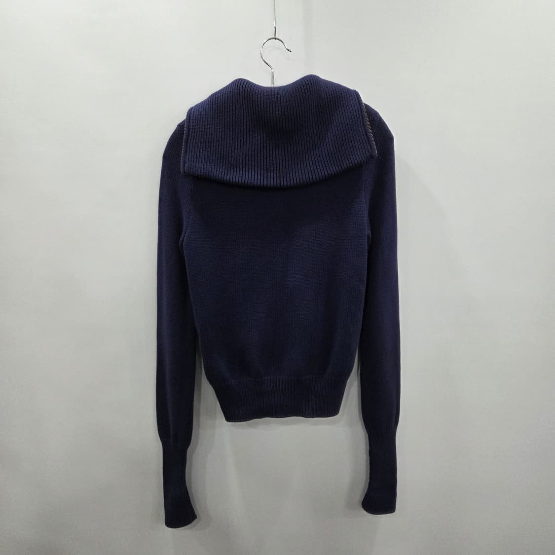 폴로랄프로렌 스포츠 우먼 세일러카라 니트집업 네이비 M 상품이미지5