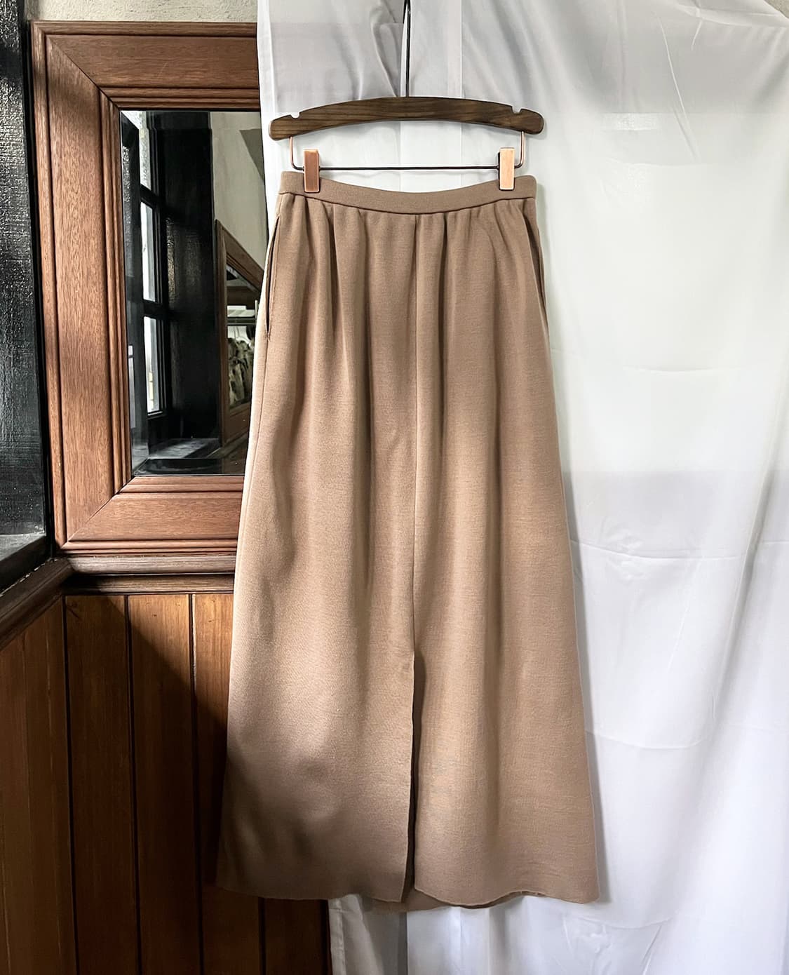 AURALEE wool smooth knit skirt 상품이미지6