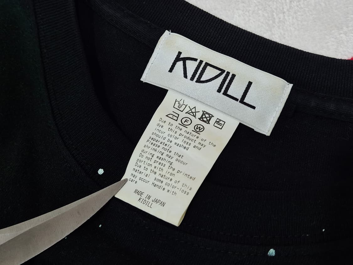 KIDILL 키딜 멘헤라 반팔 티셔츠 블랙 상품이미지3