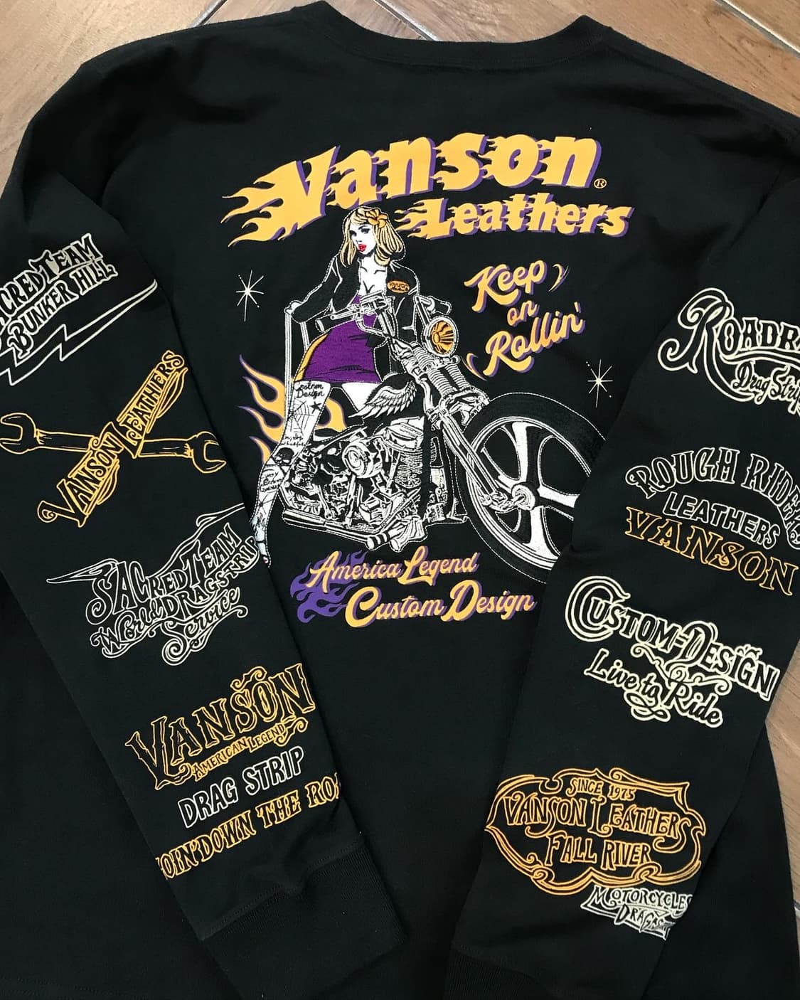 Vanson  Embroidery Long Sleeves 상품이미지7