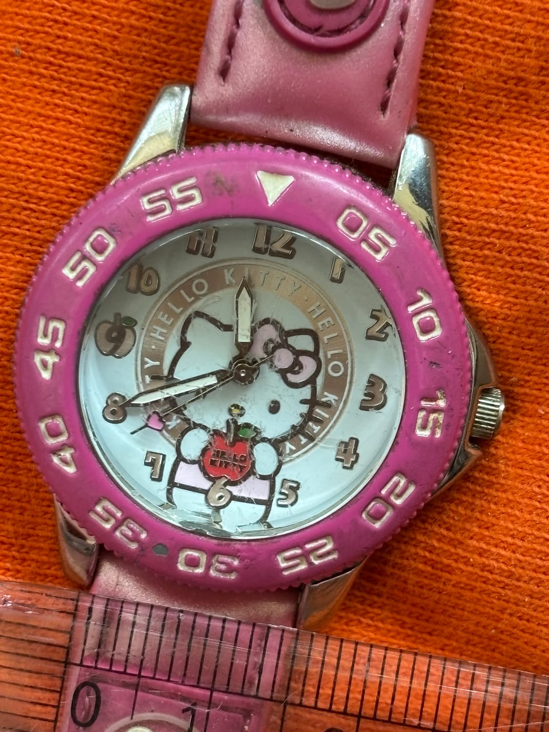 vintage hello kitty metal watch 상품이미지5