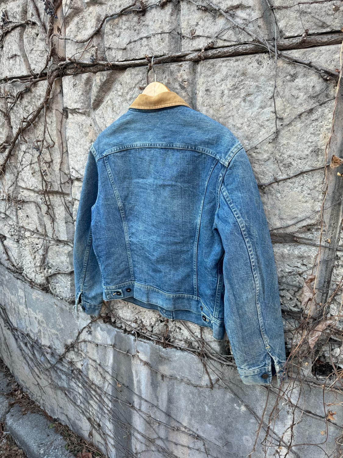 80s lee 스톰라이더 빈티지 데님 블랭킷 안감 웨스턴 데님 자켓 상품이미지4
