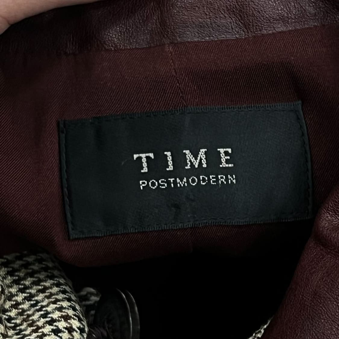 타임 레더카라 울 더블코트 v0895 상품이미지6