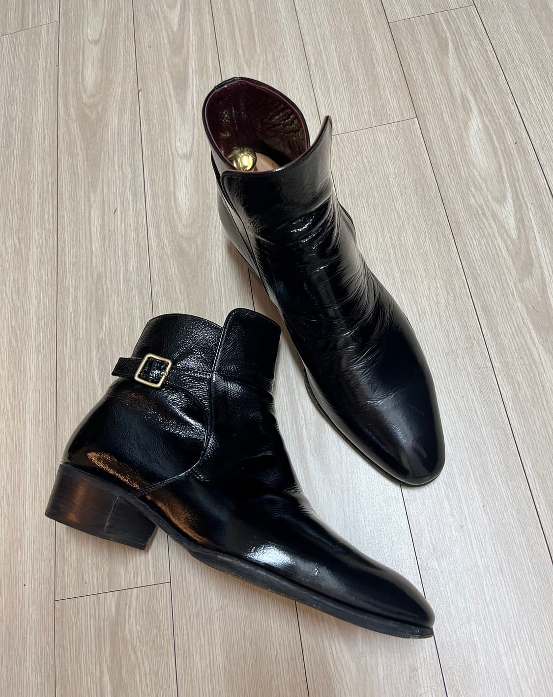 [42]Husbands Paris 페이던트 조드퍼 부츠 상품이미지3