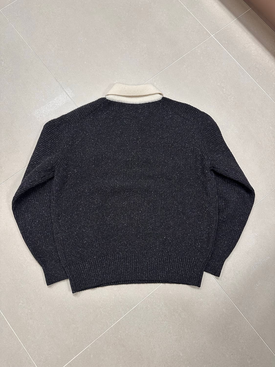 포터리 럭비니트 차콜 1사이즈 상품이미지6