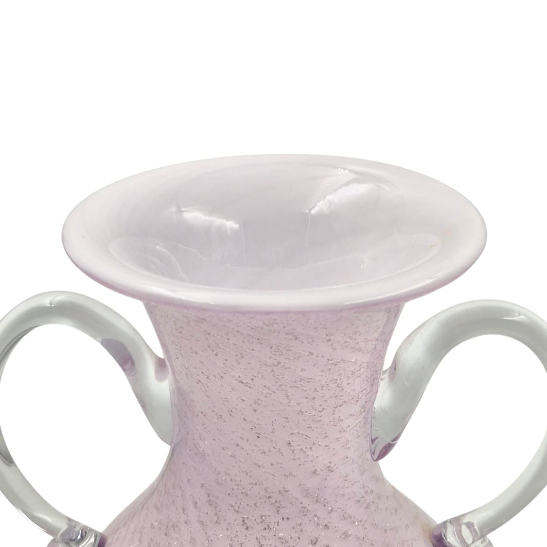 70s 이와츠 히네리 은박 핑크 귀달이 대형 꽃병 상품이미지2