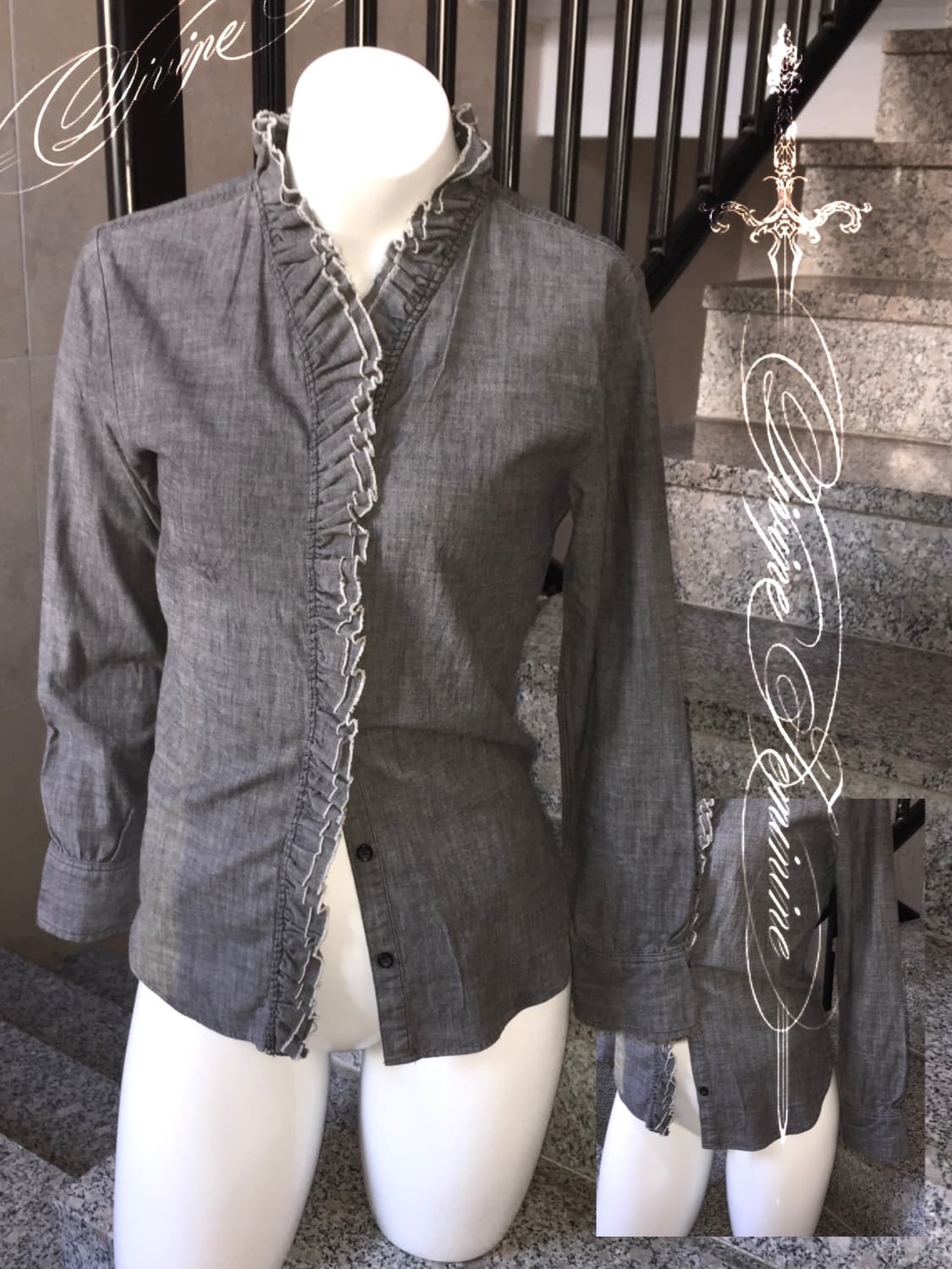 ISABEL MARANT ÈTOILE Shirring Shirt 상품이미지1