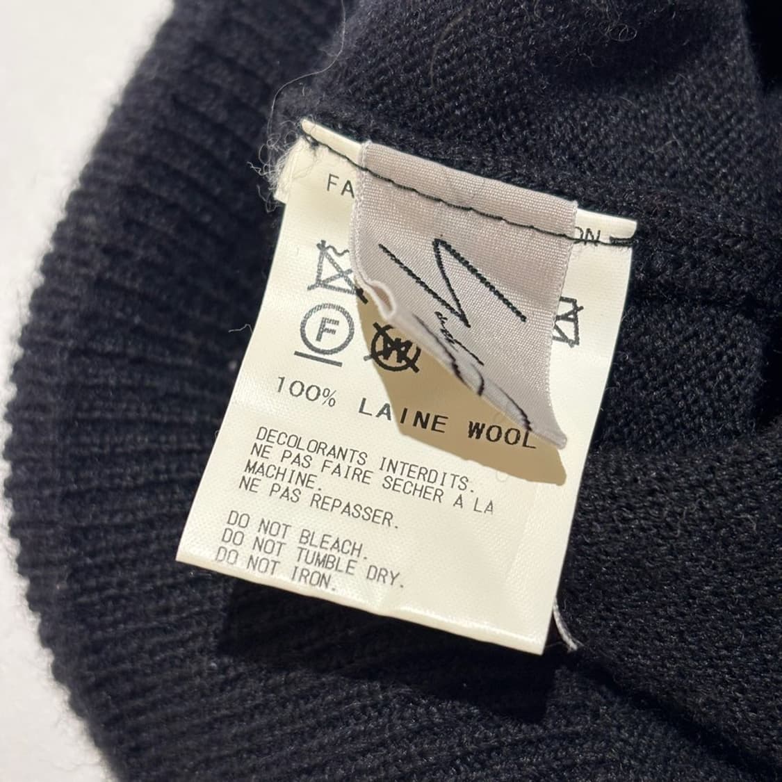 요지 야마모토 울 와치캡 비니 상품이미지3