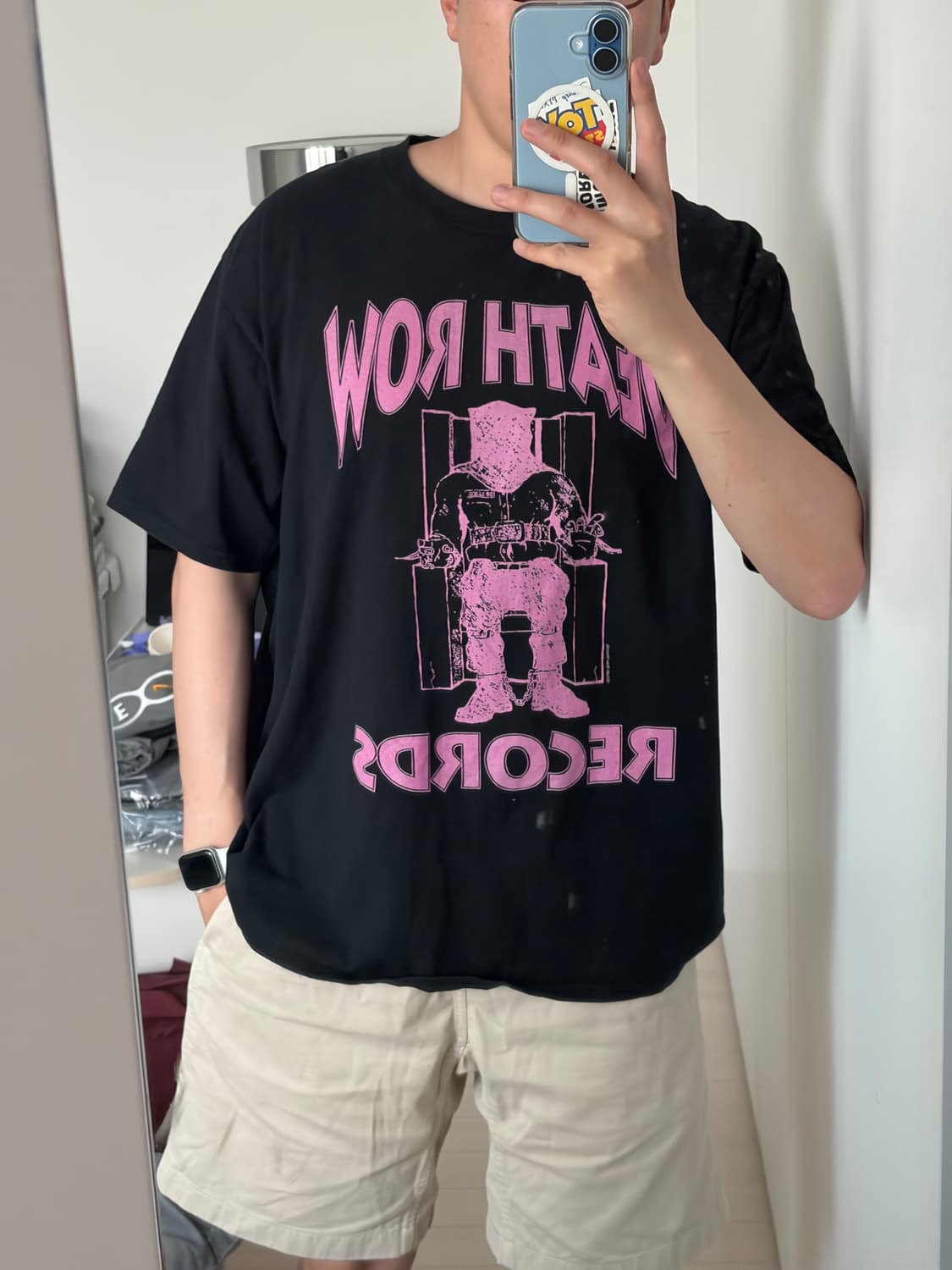 아메리칸 빈티지 DEATH ROW 데스로우 레코드 반팔티 XL (105) 상품이미지5