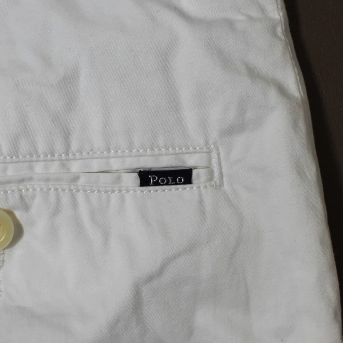 Polo 폴로 랄프로렌 화이트 반바지 상품이미지4