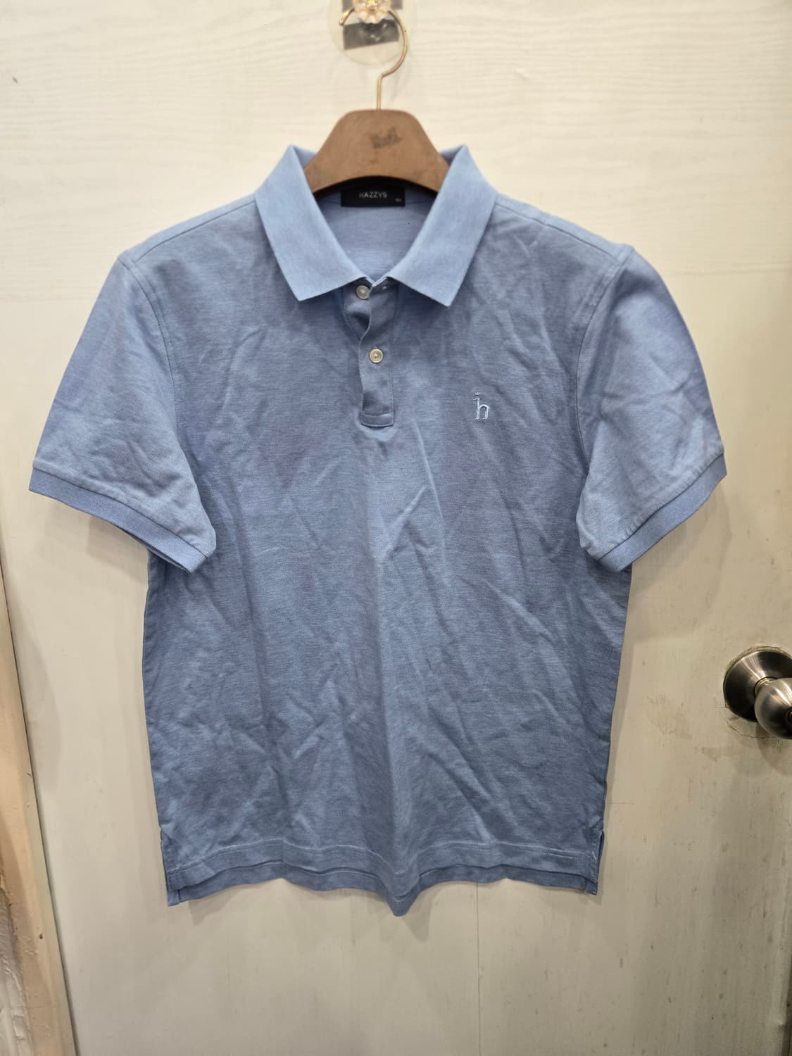 100,L)) HAZZYS 카라 반팔티셔츠 ! 깔끔한 디자인 상품이미지2