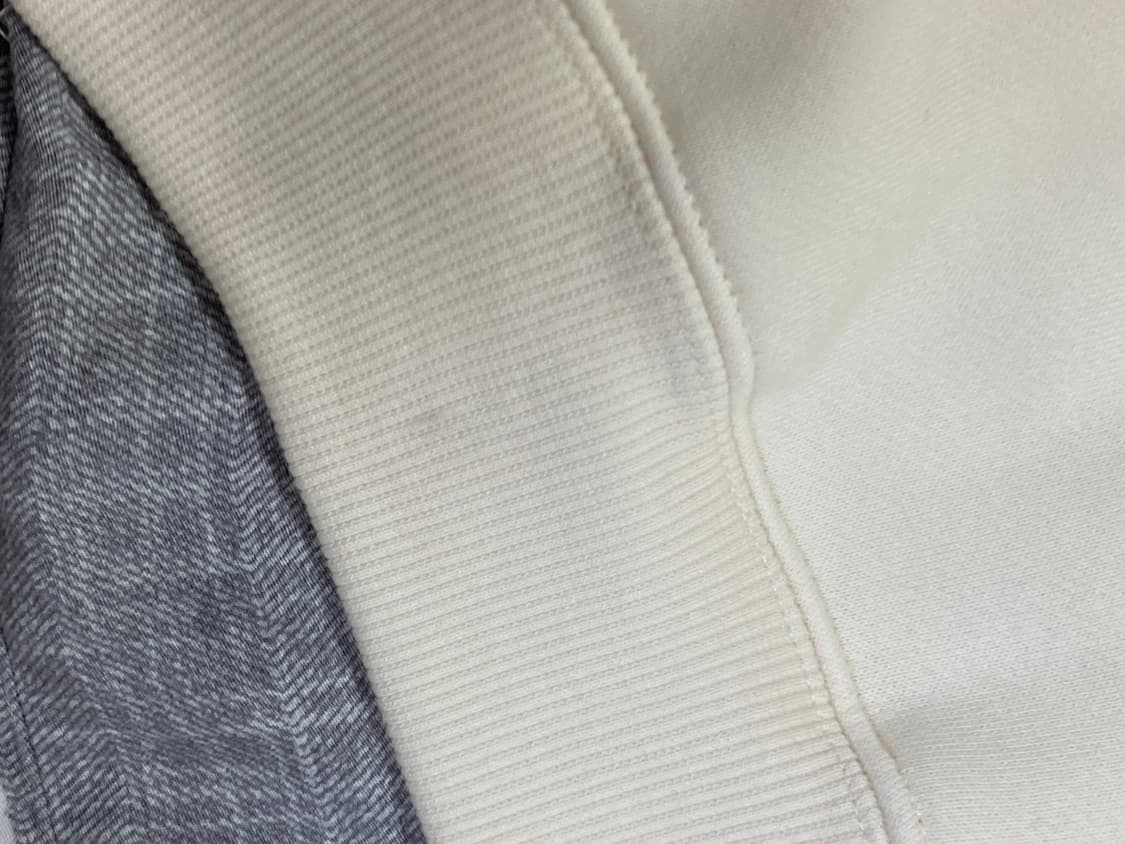 더티스 투웨이 리본 오프숄더 후디 기모버전 아이보리 상품이미지4