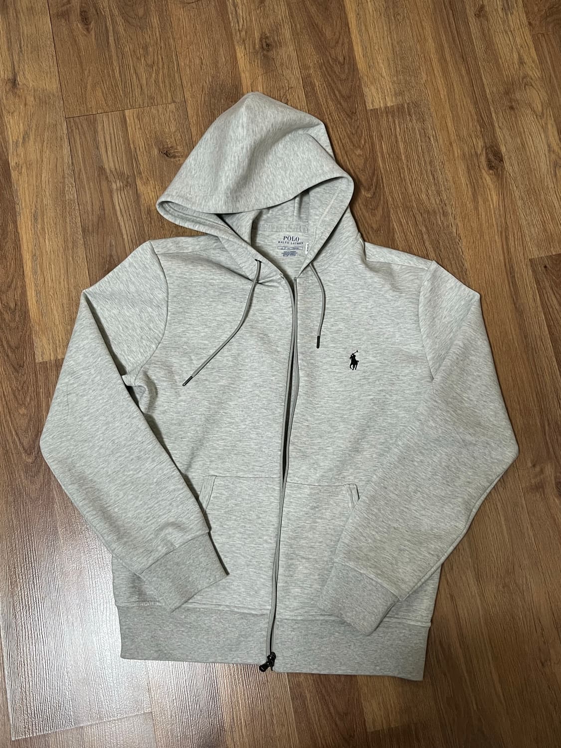 폴로 후드집업 그레이 폴로 그레이 후드집업 상품이미지1