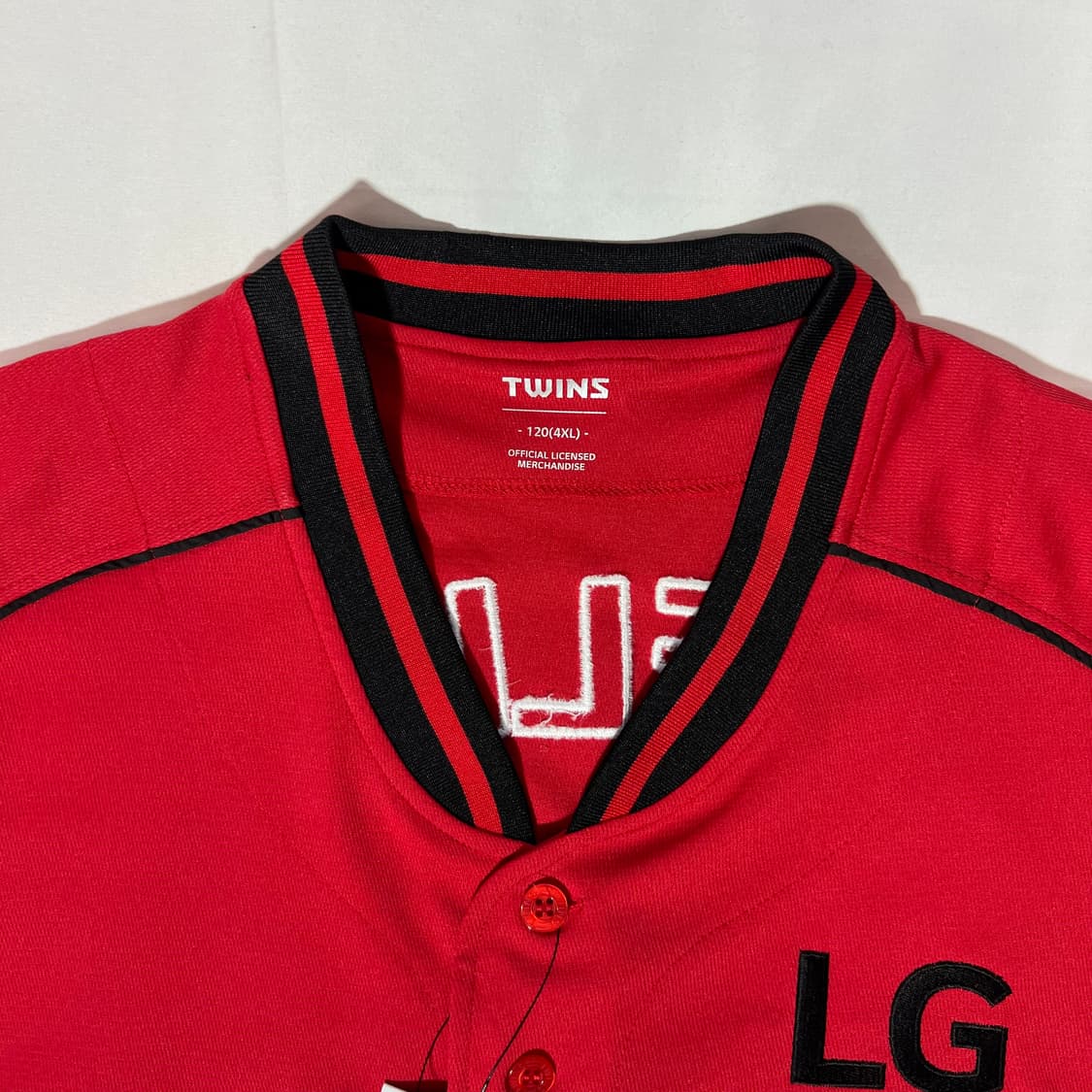 [120 4XL]LG TWINS 엘지트윈스 켈리플레이어 유니폼(미사용) 상품이미지2