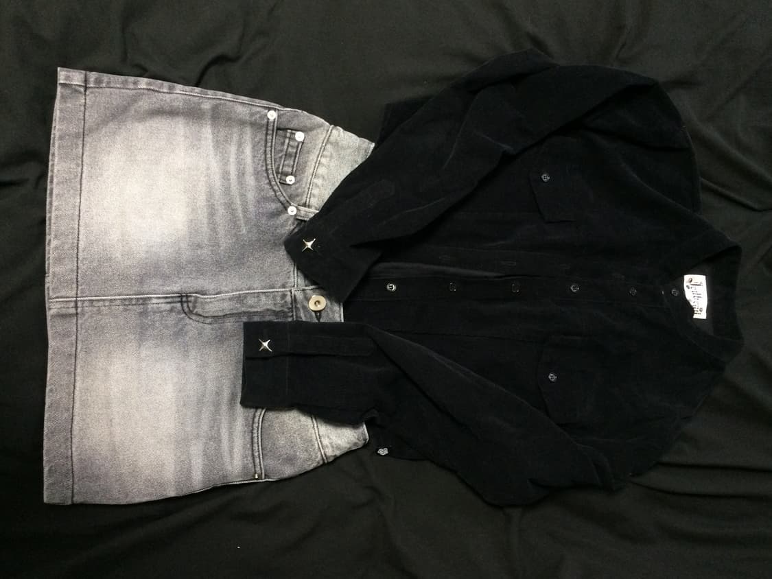 제드비드 셔츠&스커트 세트 상품이미지1