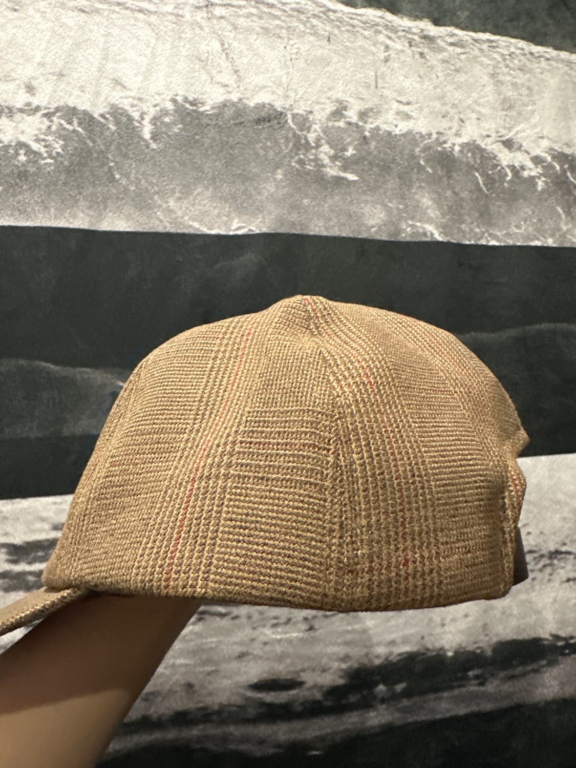 암피스트 에이 체크 캡 브라운 상품이미지4