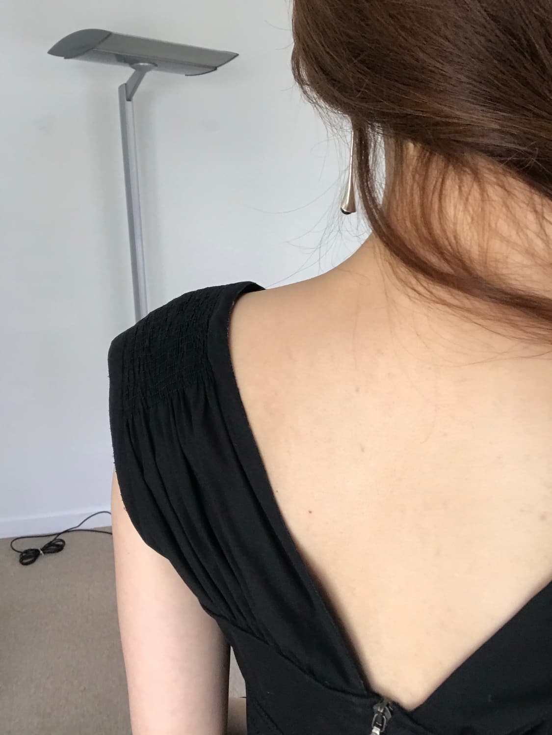 black ribbon sleeveless 상품이미지4