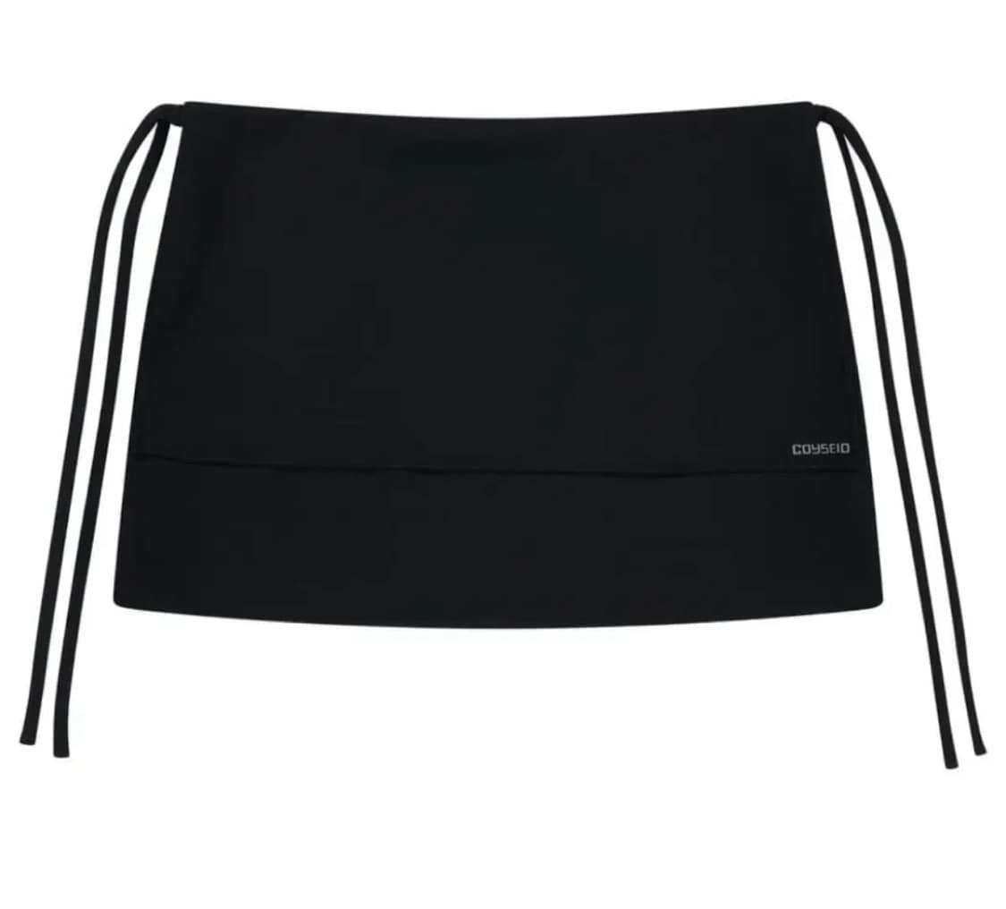 코이세이오 리본 더블 스커트 1 상품이미지1