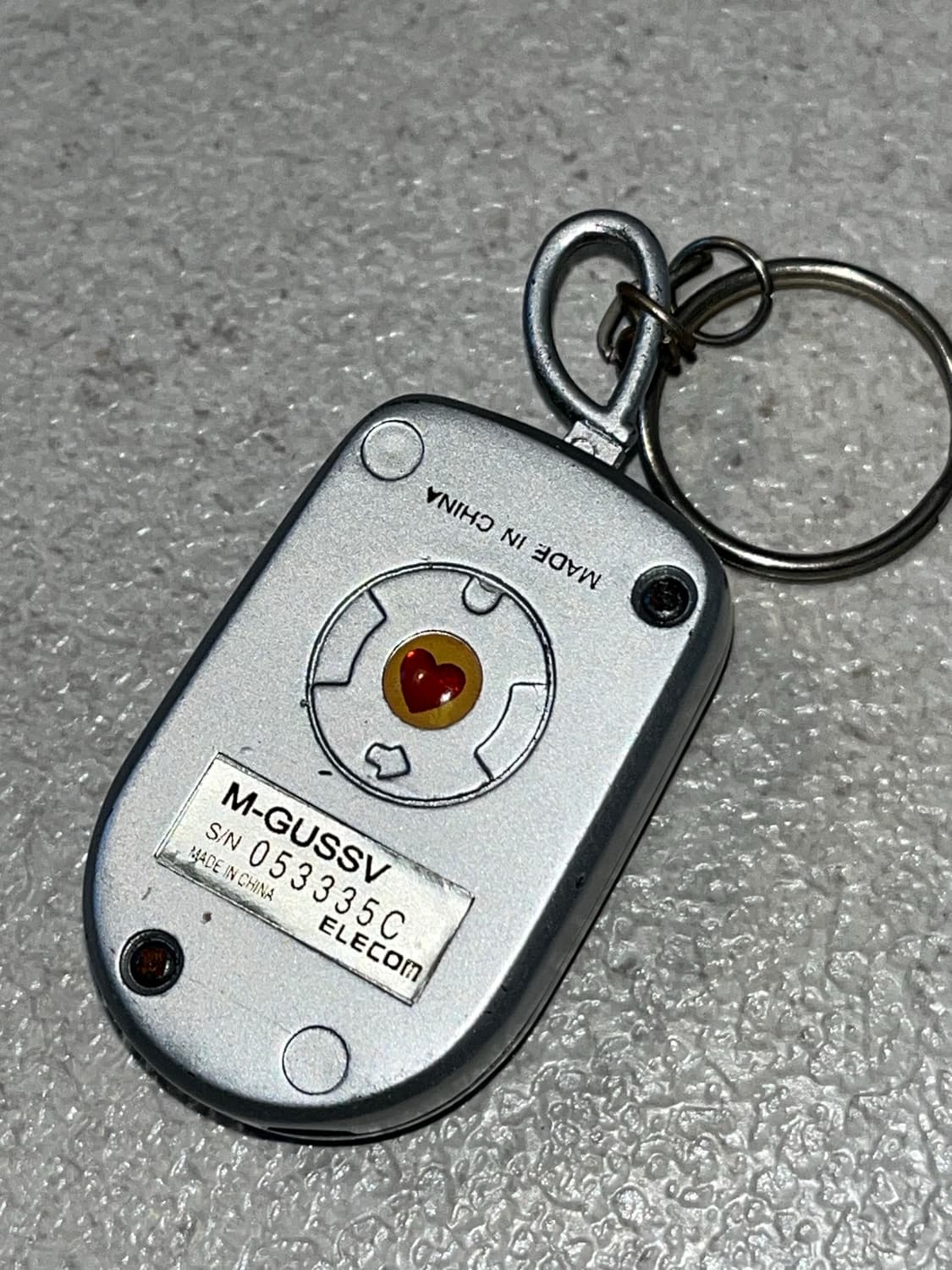 마우스 메탈 키링 라이터 상품이미지3