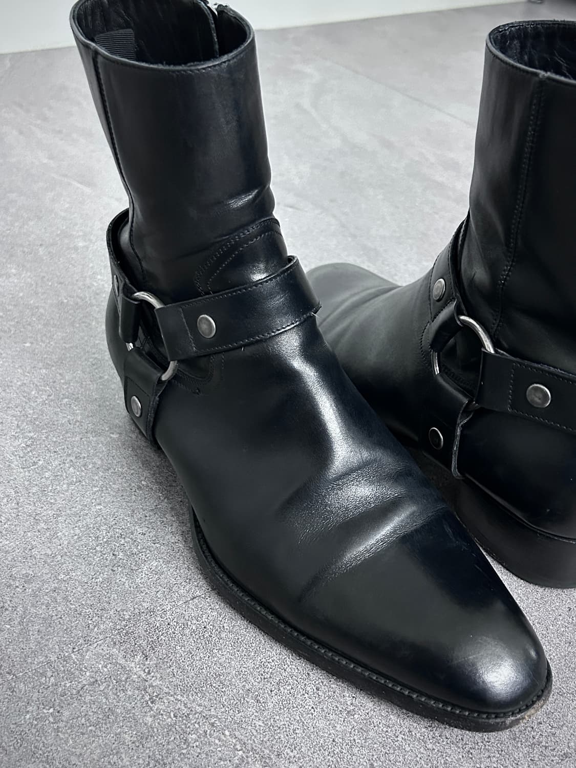 생로랑 16fw 에디기 하네스 부츠 상품이미지8