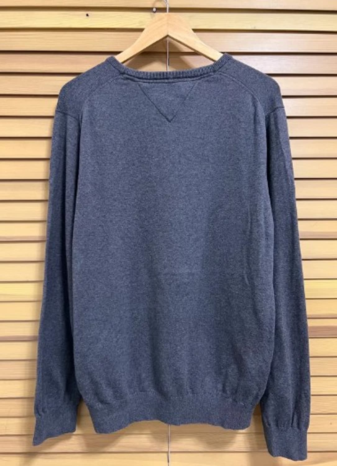 타미힐피거 남성 그레이라운드니트 XL 상품이미지3