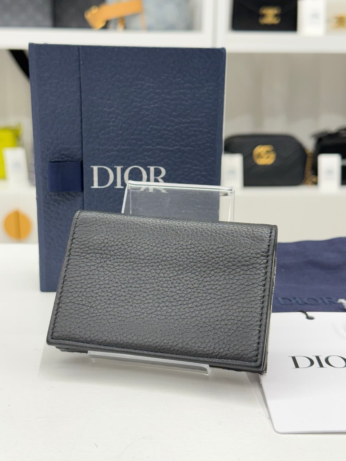 [OS] 디올 오블리크 새들 비즈니스 중지갑 상품이미지2