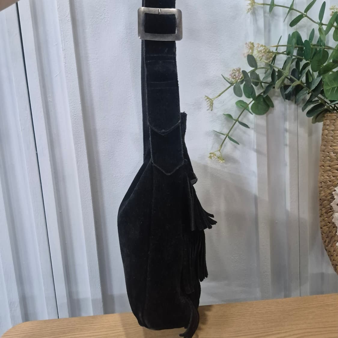 미네통카 스웨이드 프린지 크로스백 상품이미지6