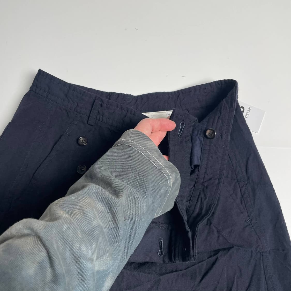 94 comme  des garcons tricot 울 100 랩팬츠 상품이미지6