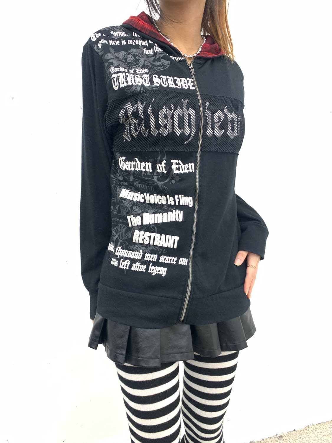 Beamere punk detail hoodie  상품이미지2