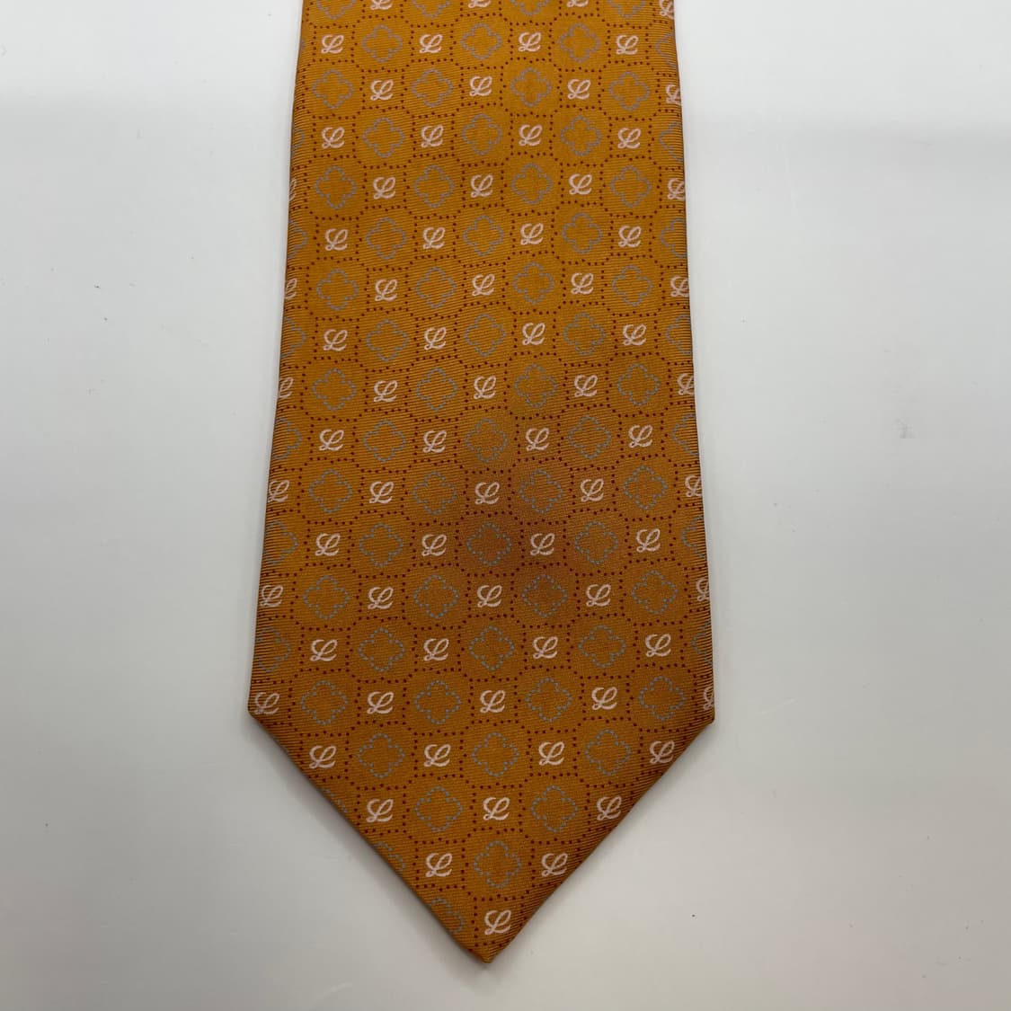 743) (LOEWE) 로에베 패턴 넥타이 새상품급 상품이미지3