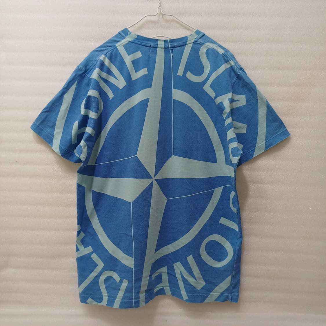 국내 스톤아일랜드 얇은 빈티지 라운드 반팔 티 남성 XL 사랑봉봉 상품이미지2