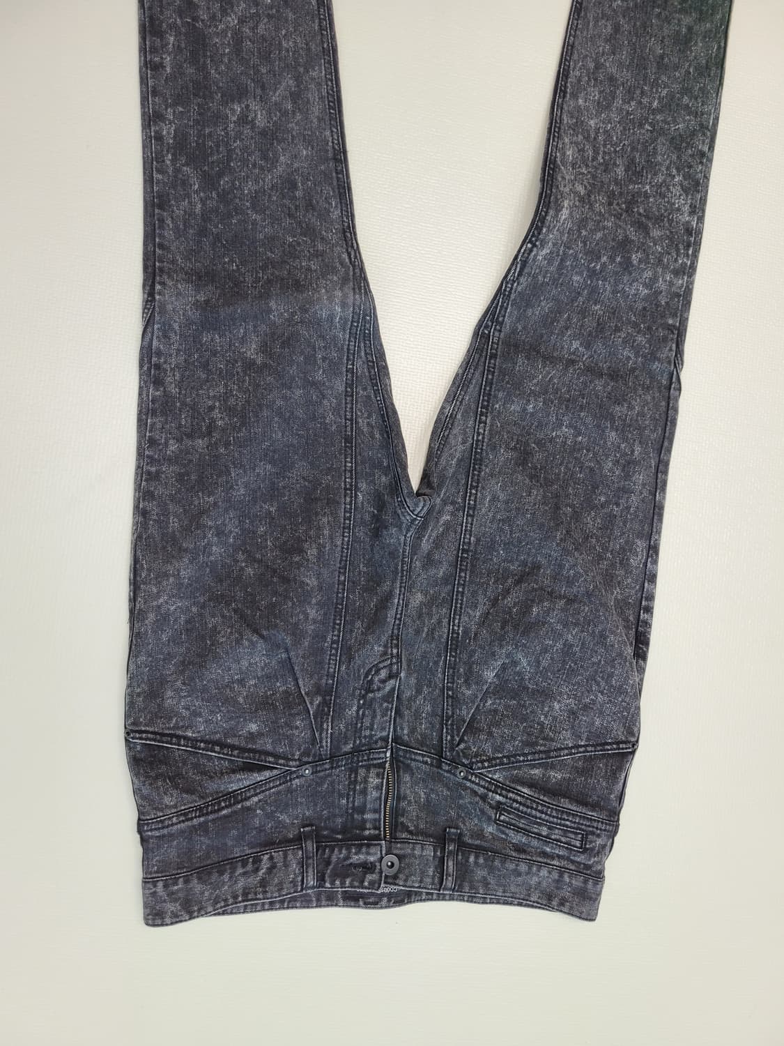 코데즈컴바인 남자 워싱 청바지 32 블랙 컬러  상품이미지3