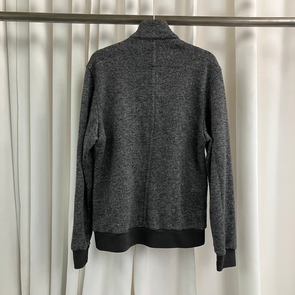 Beams 빔즈 하트 헤링본 블루종 자켓 L 상품이미지2