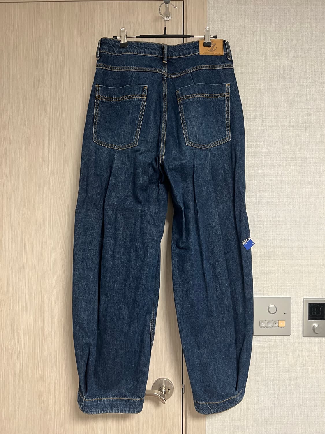 자라 x 아더에러 와이드 레그 진 블루 38 size 상품이미지2