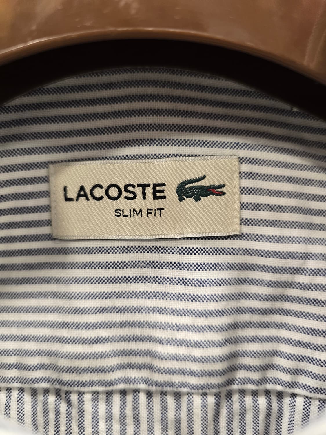라코스테 스트라이프 남성 셔츠 38(95) 상품이미지6