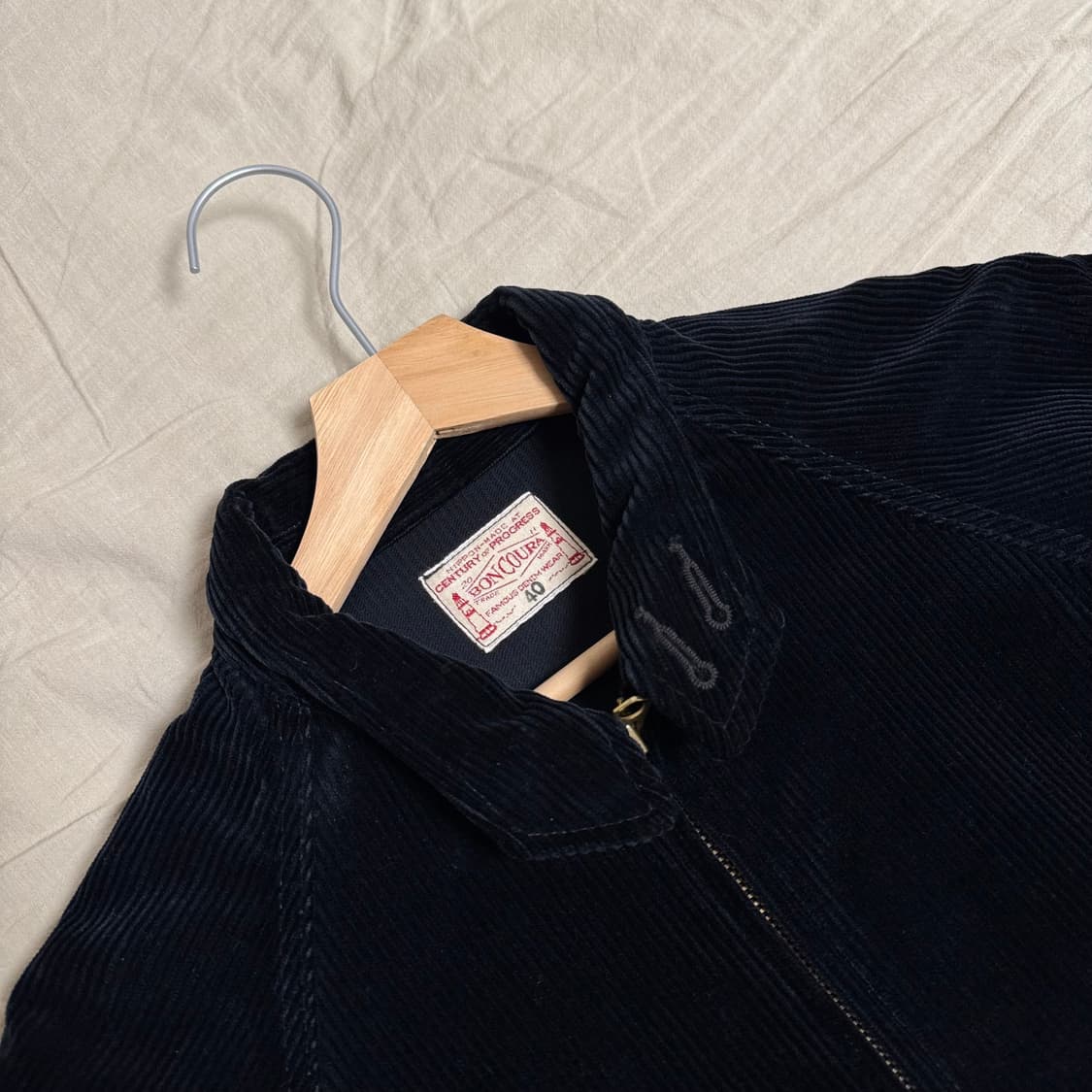 [40]본쿠라 코듀로이 스윙탑 네이비 상품이미지2