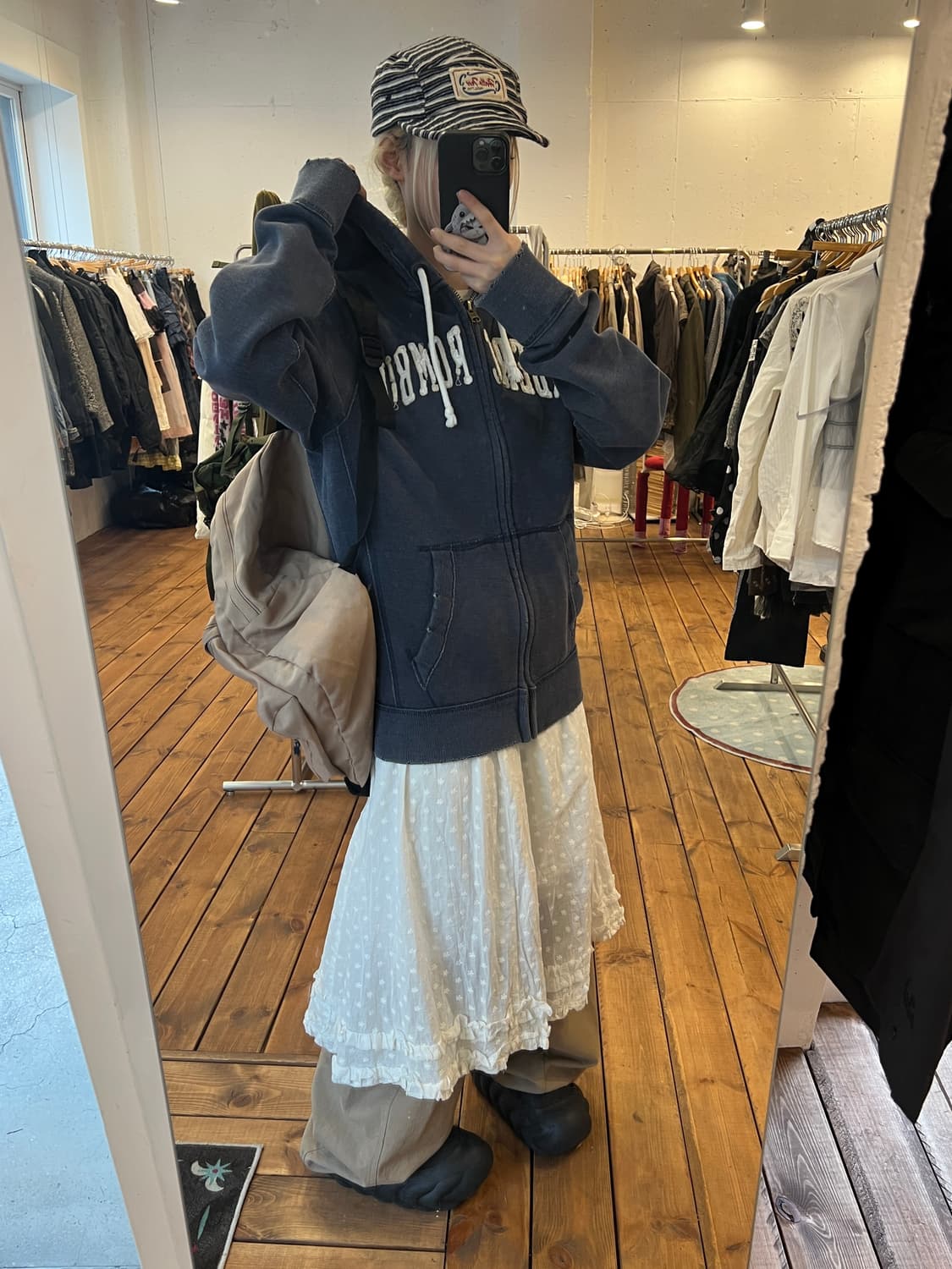 아베크롬비 네이비 후드집업 상품이미지4