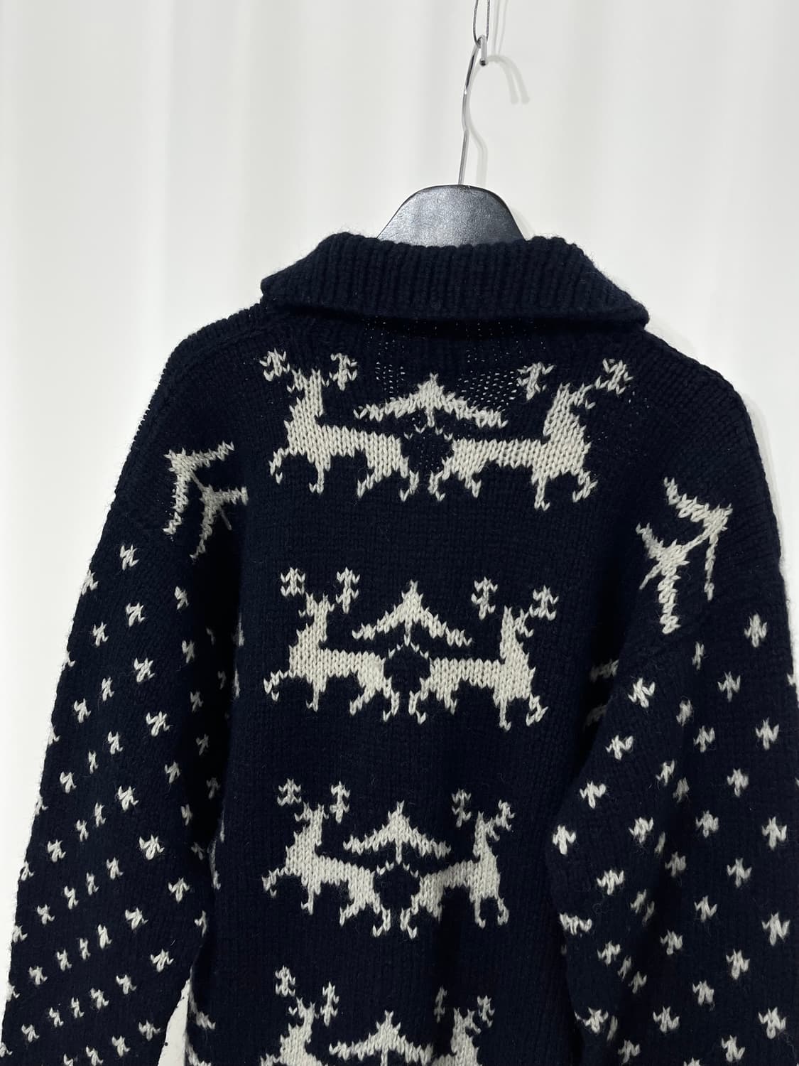 1990's NMD 45rpm knit zip up  상품이미지5