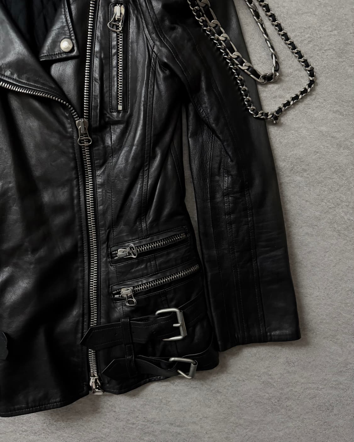 09FW 발망 데카르넹 라이더 자켓 상품이미지9