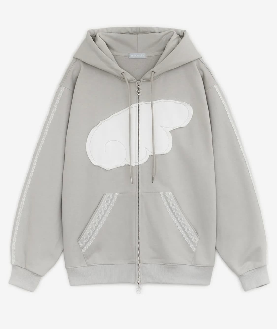 허그유어스킨 엔젤윙 후드집업 상품이미지2